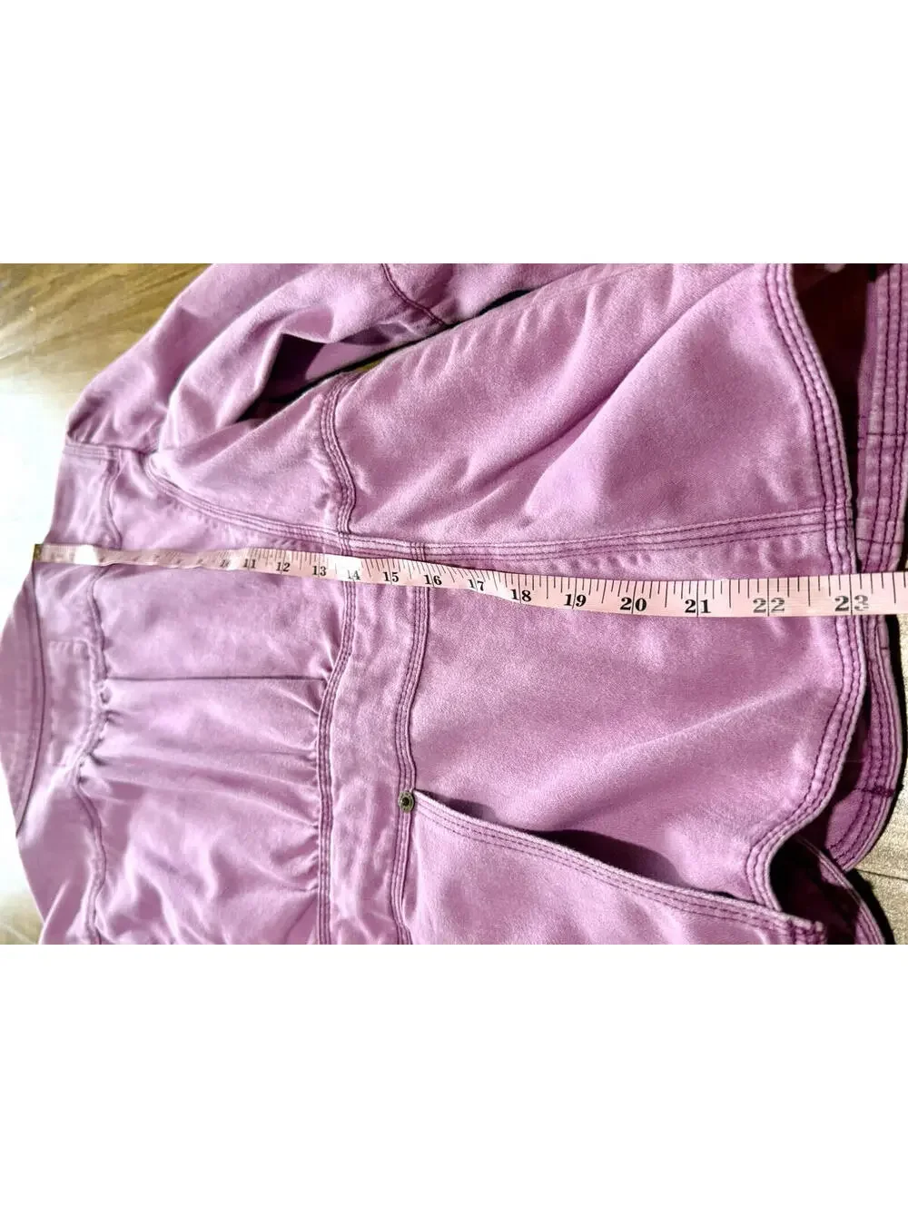 Marc‎ Jacobs Lilac Purple Cotton Utility Jacket Blazer Womens Size 10 Utility